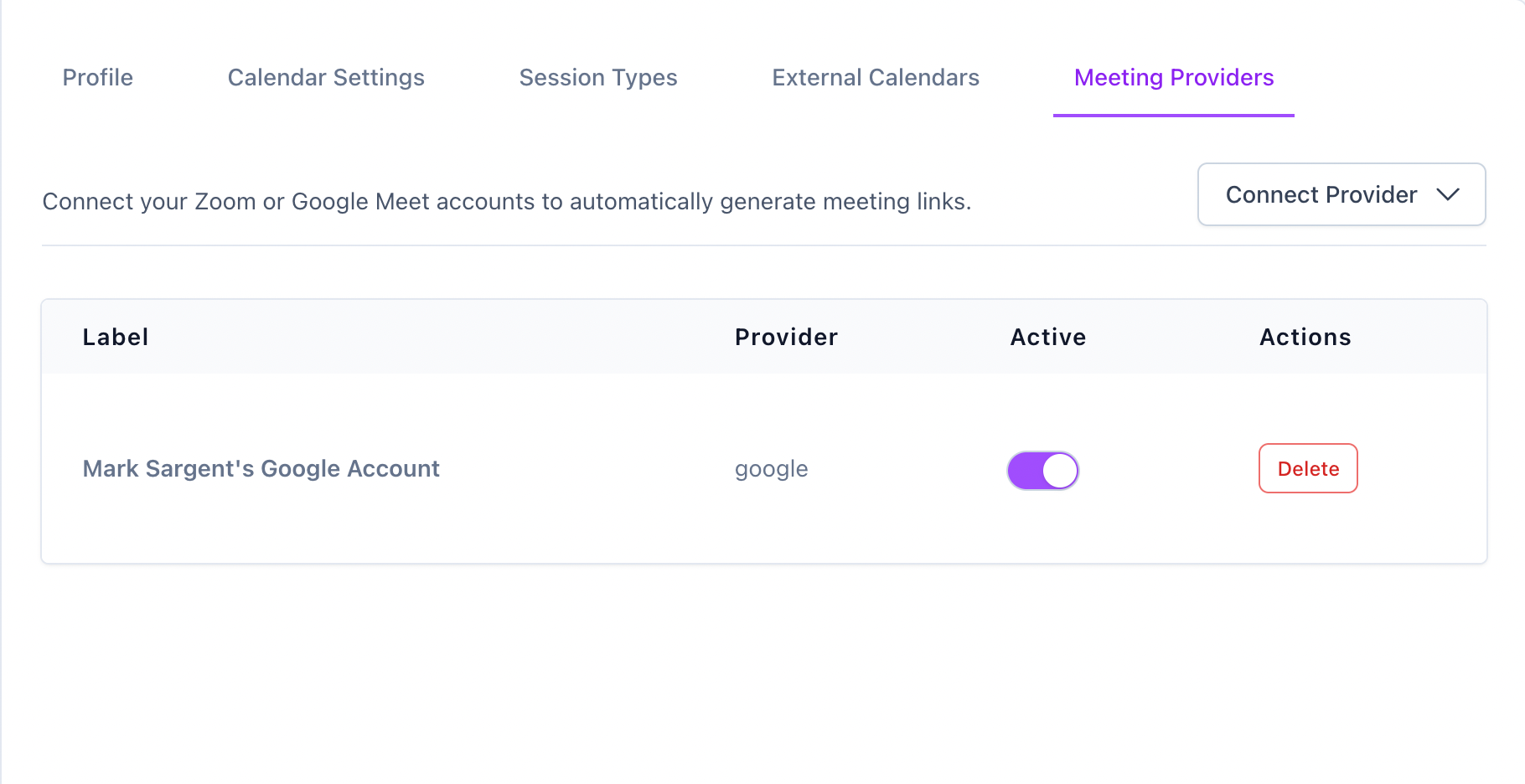 Virtual meeting integration